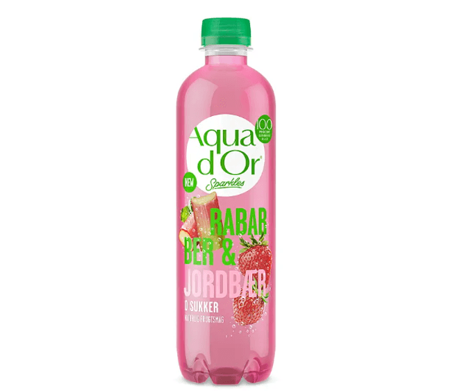 Hovedbilde Aquador Sparkles Rabarbra/Jordbær