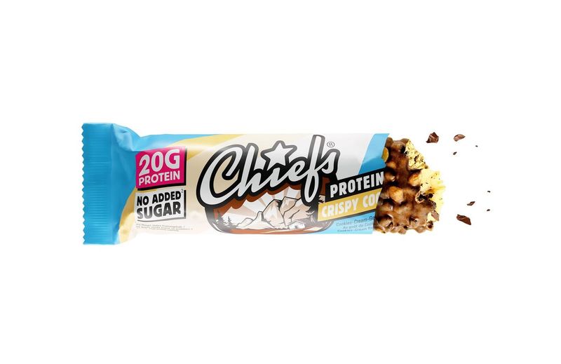 Chiefs Protein Bar Crispy Cookie 55g 