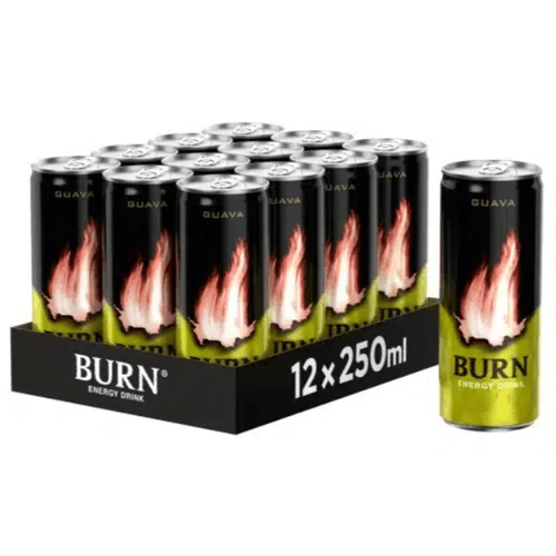 Burn Energy Guava 12x250ml