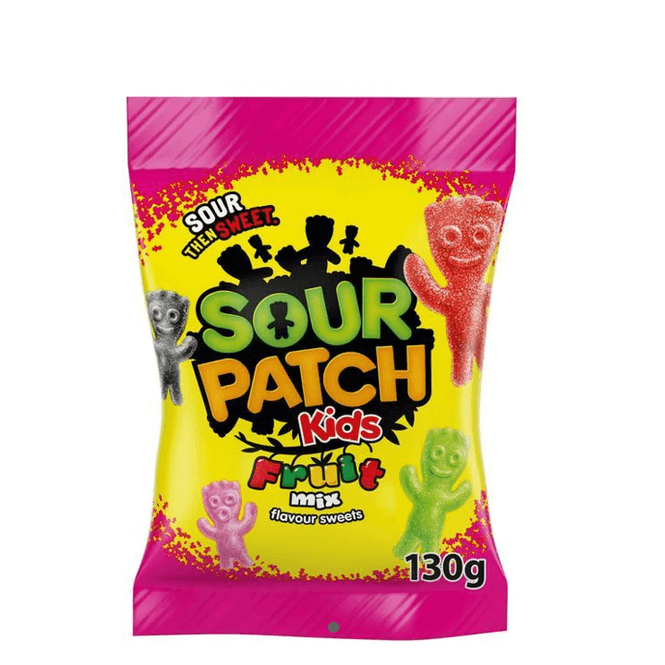 Hovedbilde Sour Patch Kids Fruit Mix 130g
