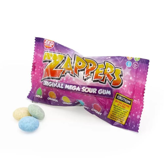 Hovedbilde Zed Candy Zappers Original Mega Sour Gum 50g