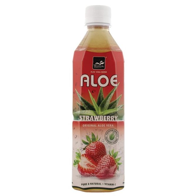 Hovedbilde Tropical Aloe Vera Strawberry 500ml