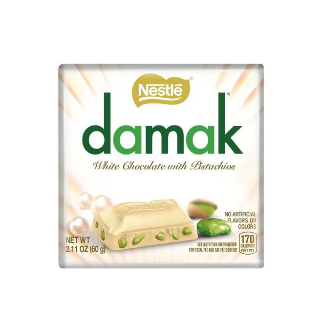 Hovedbilde Nestle Damak White Chocolate With Pistachios ...