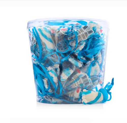 Mini Dummy Babyfoot Blue/White