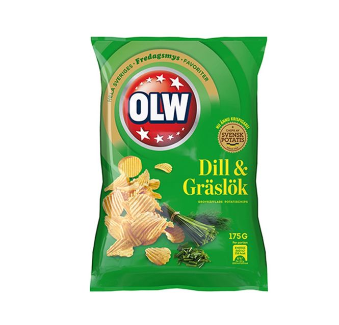 Hovedbilde OLW Dill & Gressløk 175g