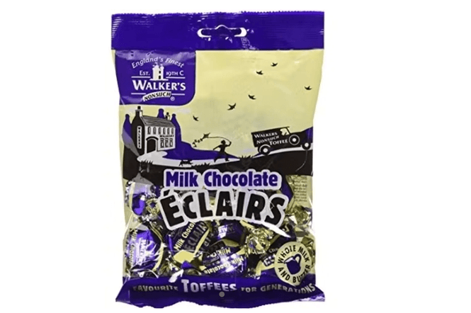 Hovedbilde Walker's Milk Chocolate Eclairs 150g
