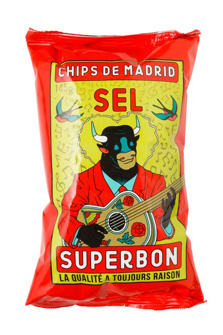 Hovedbilde Superbon Chips Salt (Datotilbud) 135g