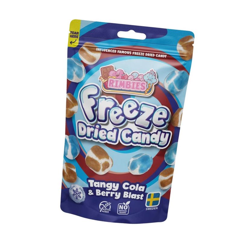 Freeze Dried Candy Tangy Cola & Berry Blast 80g