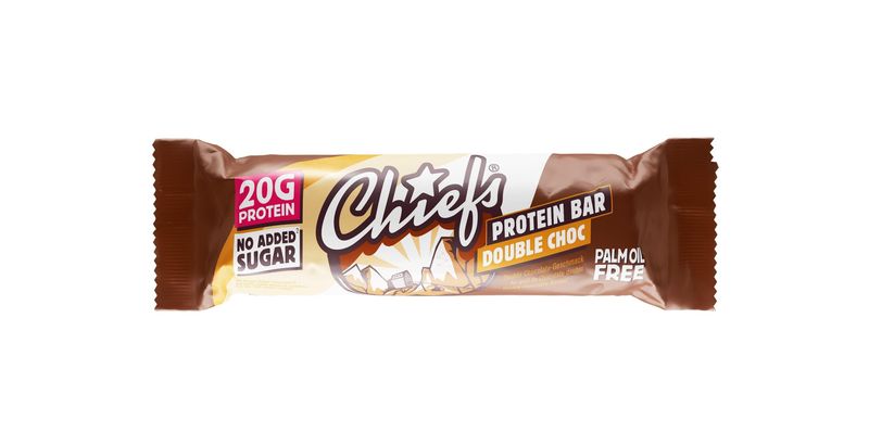 Chiefs Protein Bar Double Choc 55g 