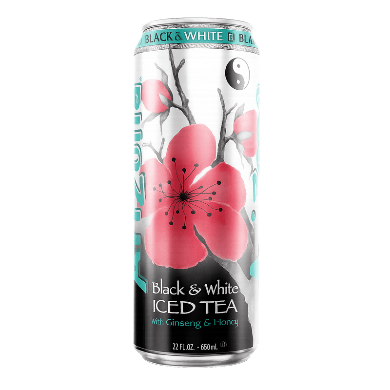 Arizona Black & White Iced Tea 24x650ml