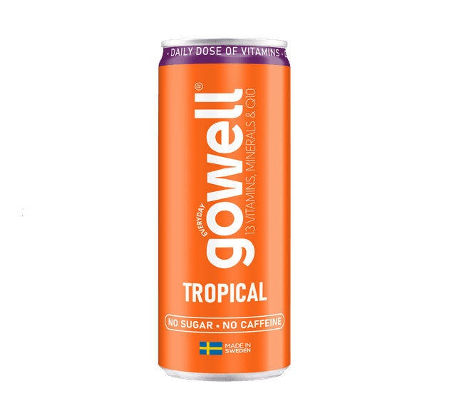 Hovedbilde GoWell Tropical No Sugar 330ml