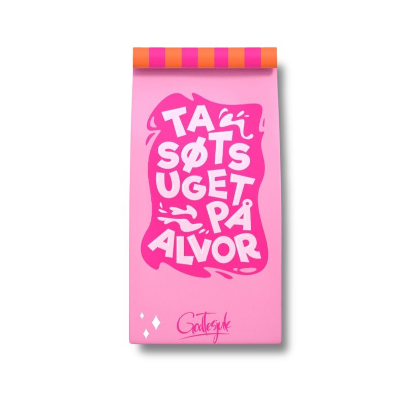 Godtesjuk Smågodtposer 8x5x20cm (20pk)
