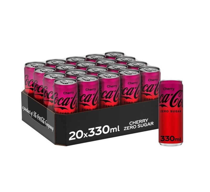 Coca Cola Zero Cherry 20x330ml