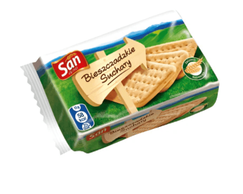 San Bieszczadzkie Crackers 90g