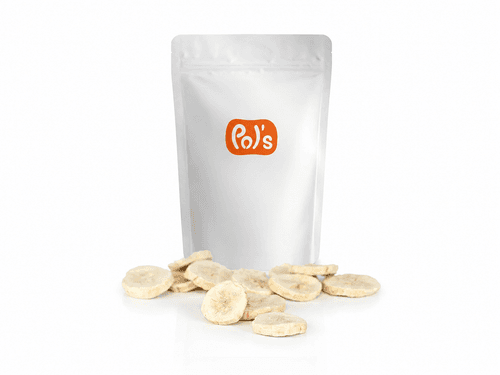 Freeze Dried Banana Slices Big-Pack 400g