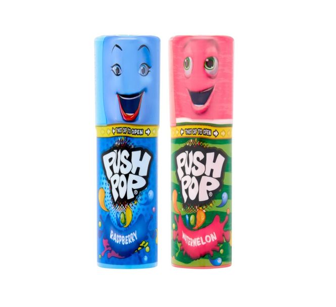 Hovedbilde Push Pop Blue Raspberry & Watermelon 15g