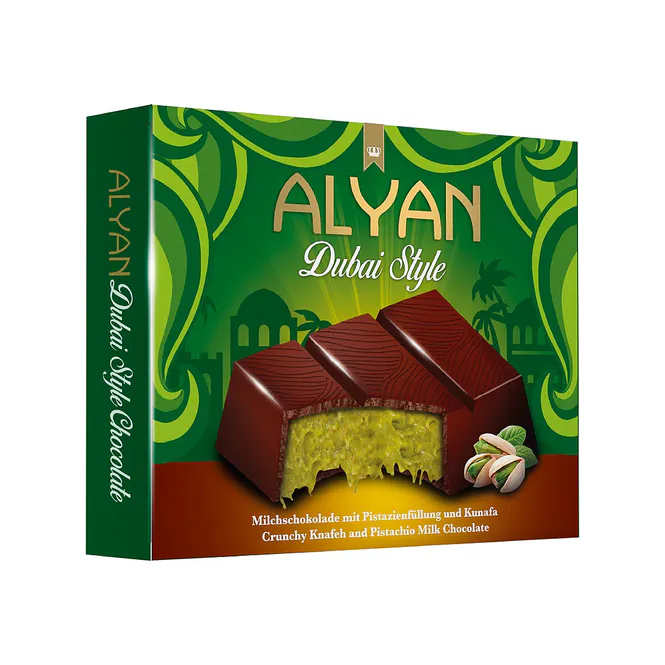 Hovedbilde Alyan Dubai Pistachio Chocolate 121g