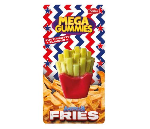 Mega Gummies Fries 120g