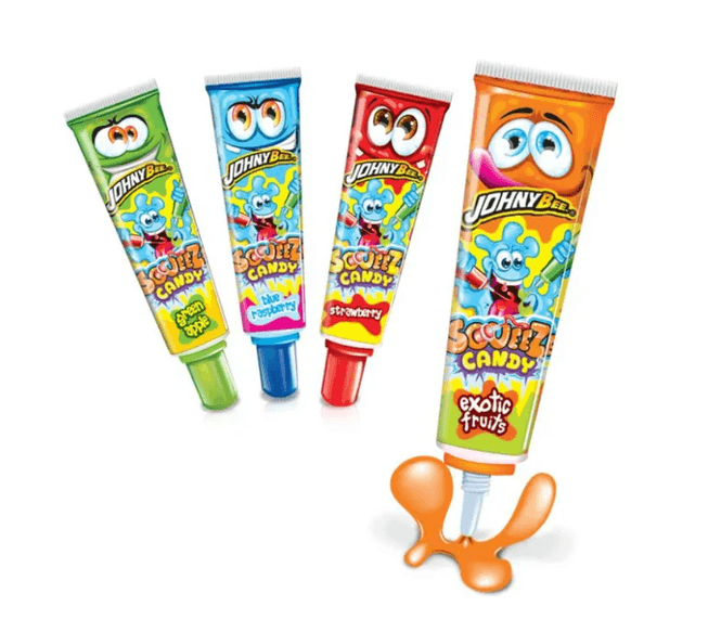 Hovedbilde Squeeze Candy Fruit Tubes 44g