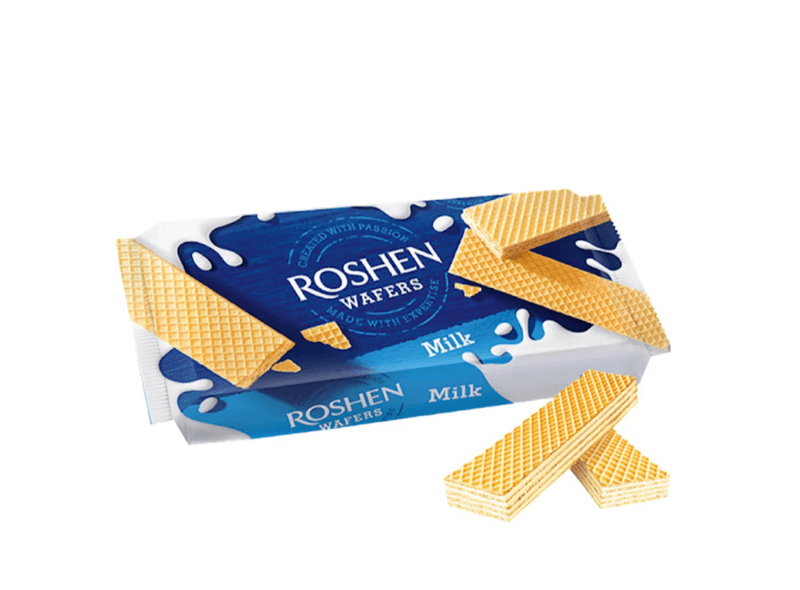 Roshen Wafers Milk 216g