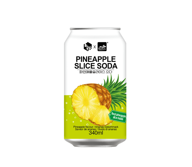 Hovedbilde Fruit.B X Tropical Pineapple Slice 340ml