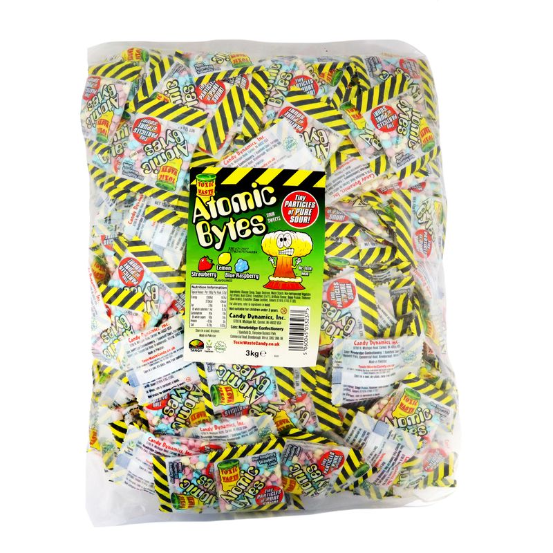 Toxic Waste Atomic Bytes Bag 3kg 