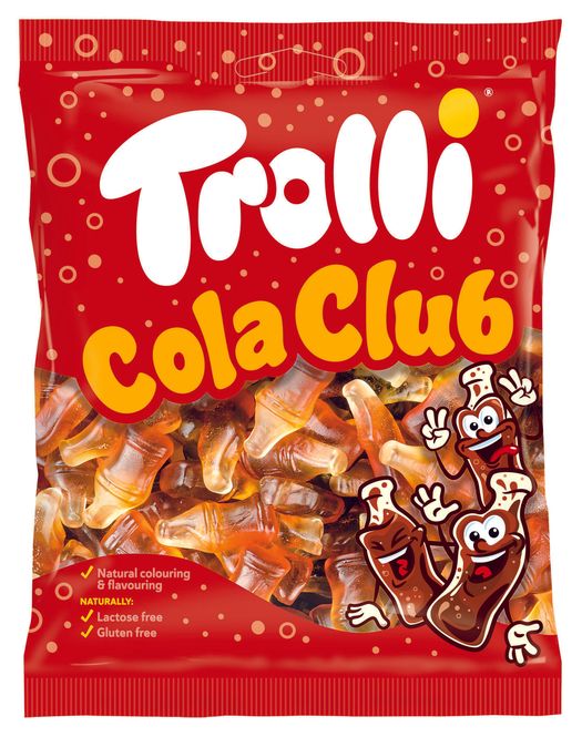 Hovedbilde Trolli Cola Club 100g