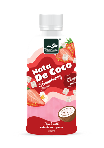 Tropical Nata De Coco Strawberry 330ml