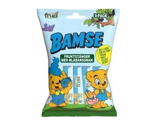 Bamse Fruktstang Blåbær 75g