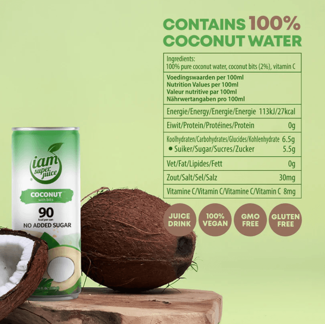 Hovedbilde I Am Superjuice Coconut 330ml 