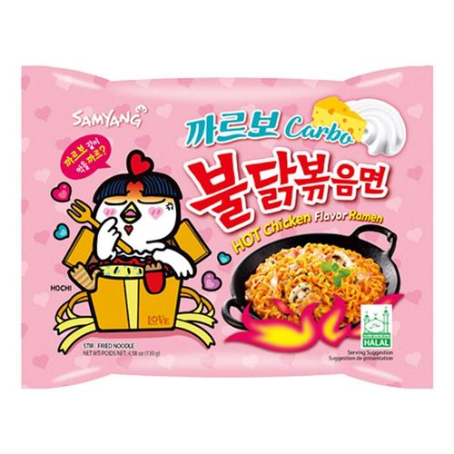 Samyang Buldak Hot Chicken Ramen Carbonara 130g