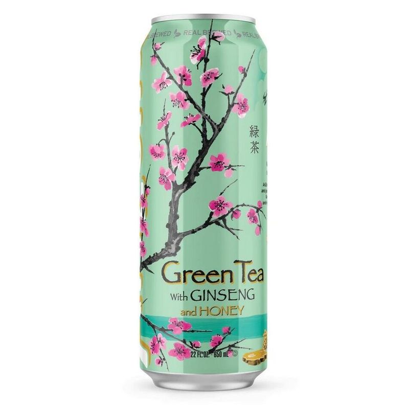 Arizona Tea Green Tea Ginseng & Honey 650ml