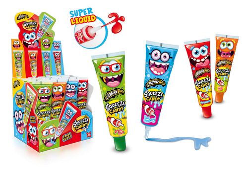 Squeeze Candy Fruit Tubes 44g