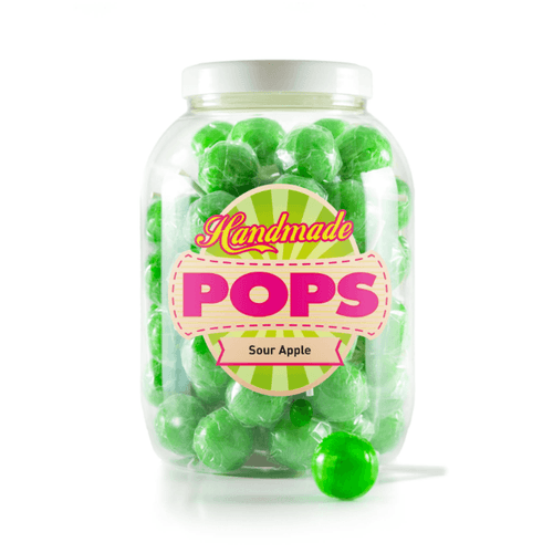 Handmade Pops Sour Apple 25g
