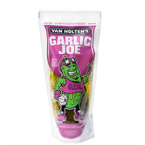 Van Holten Garlic Joe Pickle 196g (Datotilbud)