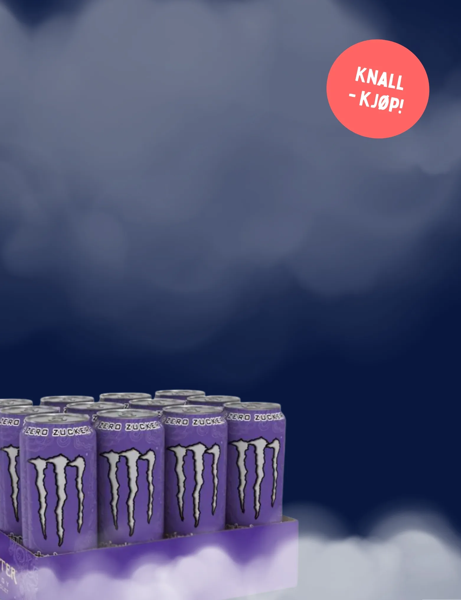 pakketilbud storpakning drikke energidrikk brus usa monster energy