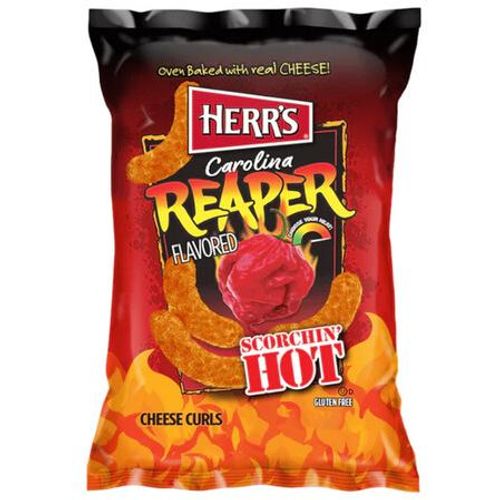 Herr's Carolina Reaper Cheese Curls 170g