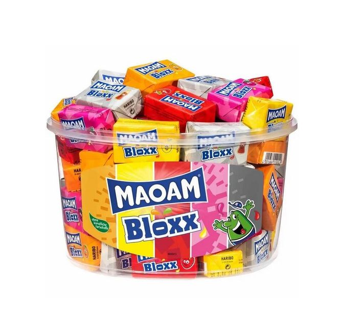 Hovedbilde Maoam Bloxx (50pcs) 1,1kg