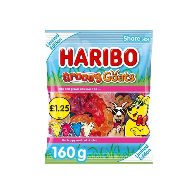 Hovedbilde Haribo Groovy Goats (Limited Edition) 160g