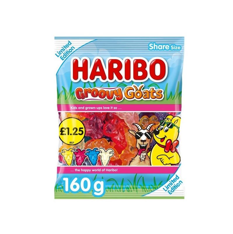 Haribo Groovy Goats (Limited Edition) 160g