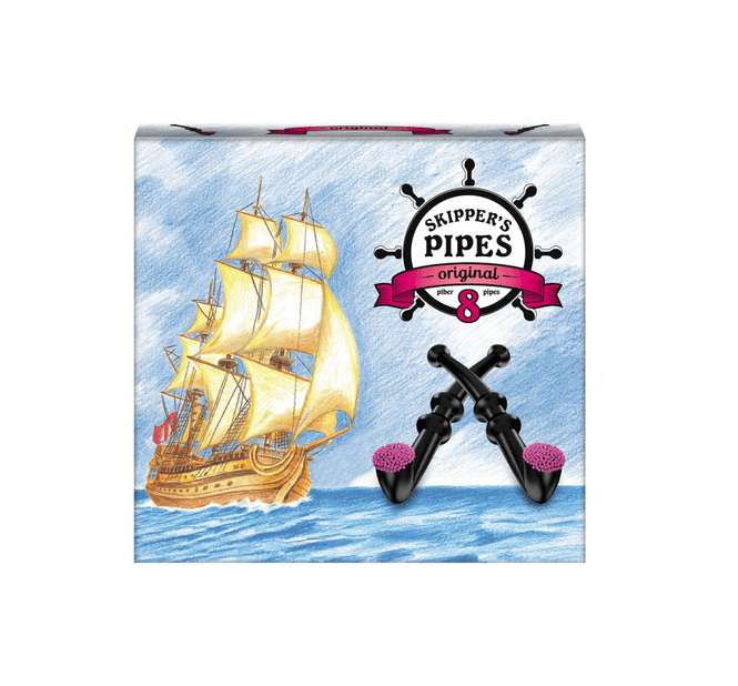 Hovedbilde Cloetta Skipper's Lakrispiper 8pk 136g