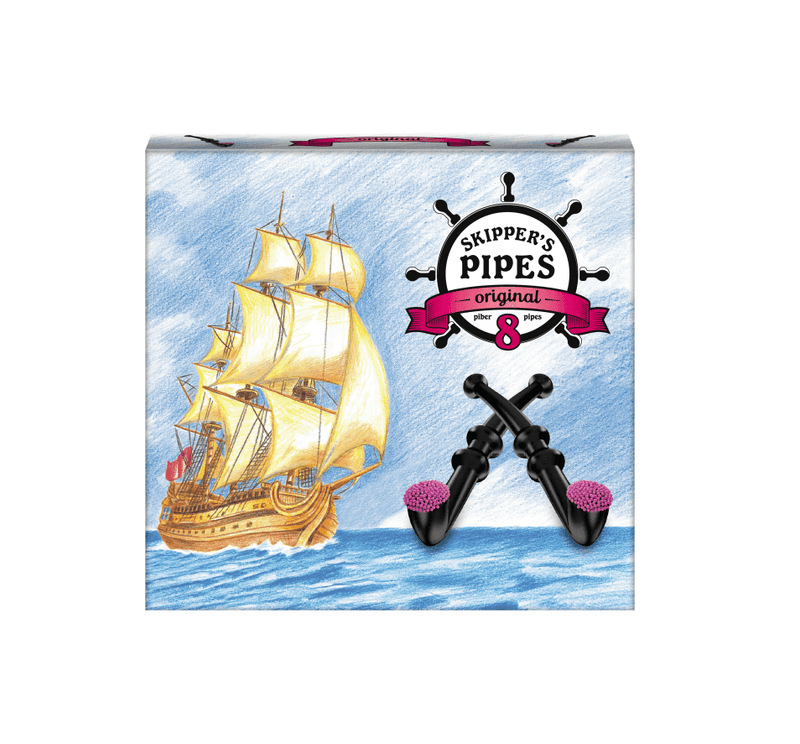 Cloetta Skipper's Lakrispiper 8pk 136g
