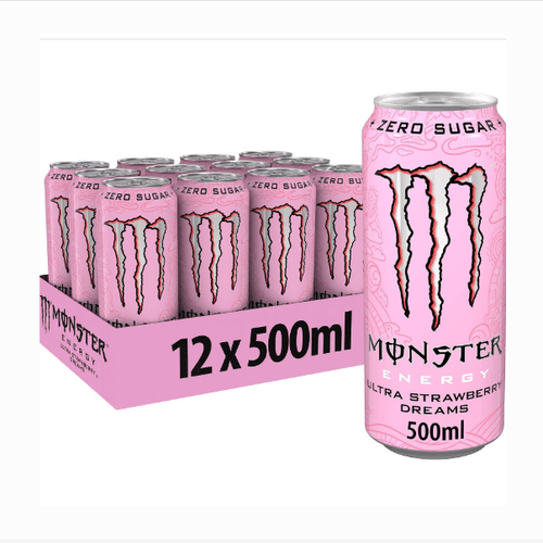Monster Ultra Strawberry Dreams 24x500ml