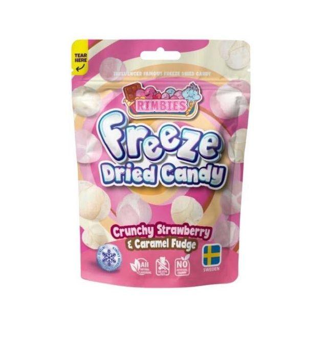 Hovedbilde Freeze Dried Candy Crunchy Strawberry & Caramel ...